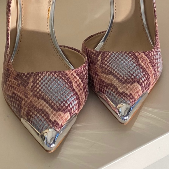 MARCIANO STILETTOS IN PYTHON PRINT - LIKE NEW - Picture 12 of 16